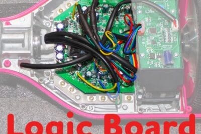 Main logic board in a hoverboard