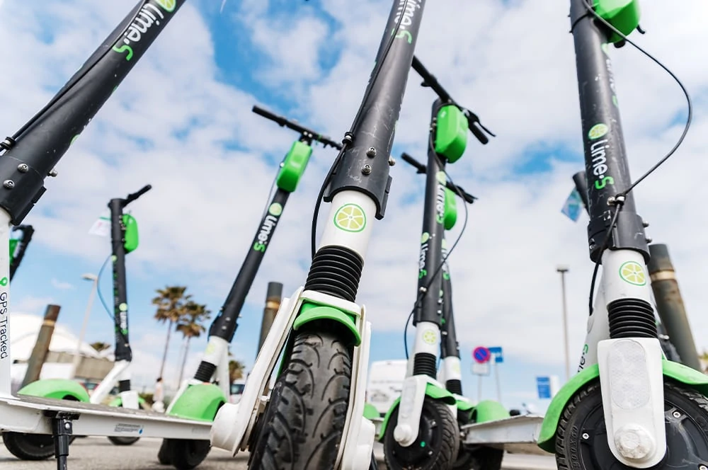 What kind E-Scooters do BIRD & Lime Use?