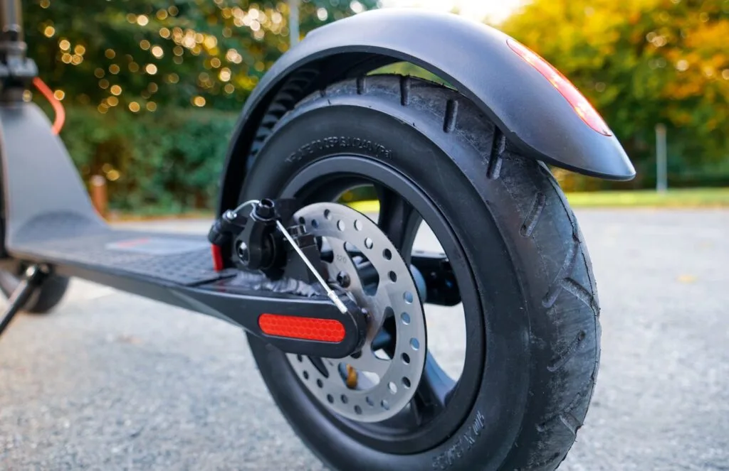 Turboant X7 Pro rear wheel and disc brake