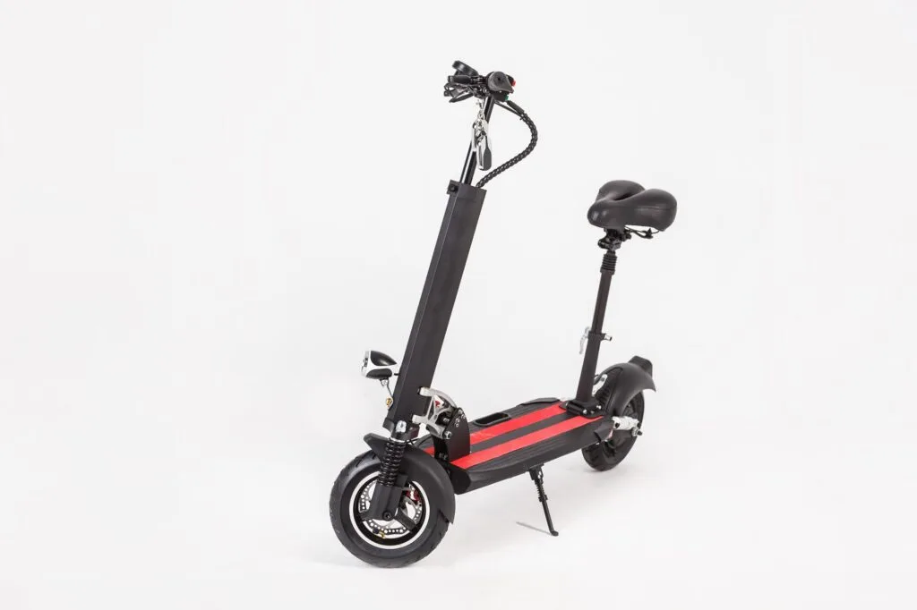 electric scooter with seat