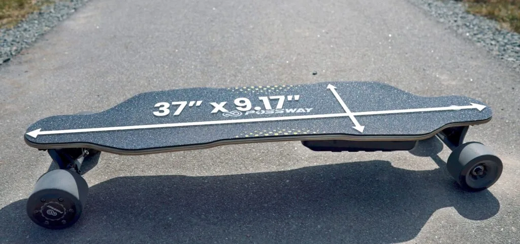 possway t2 deck size