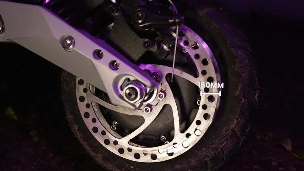 Supersized 160mm discs on Apollo Phantom