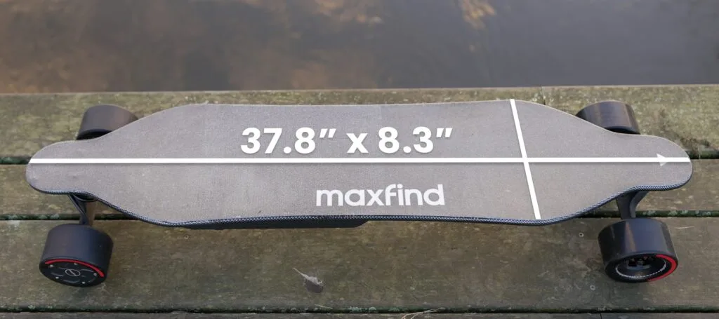 Maxfind Max4 Pro deck dimensions