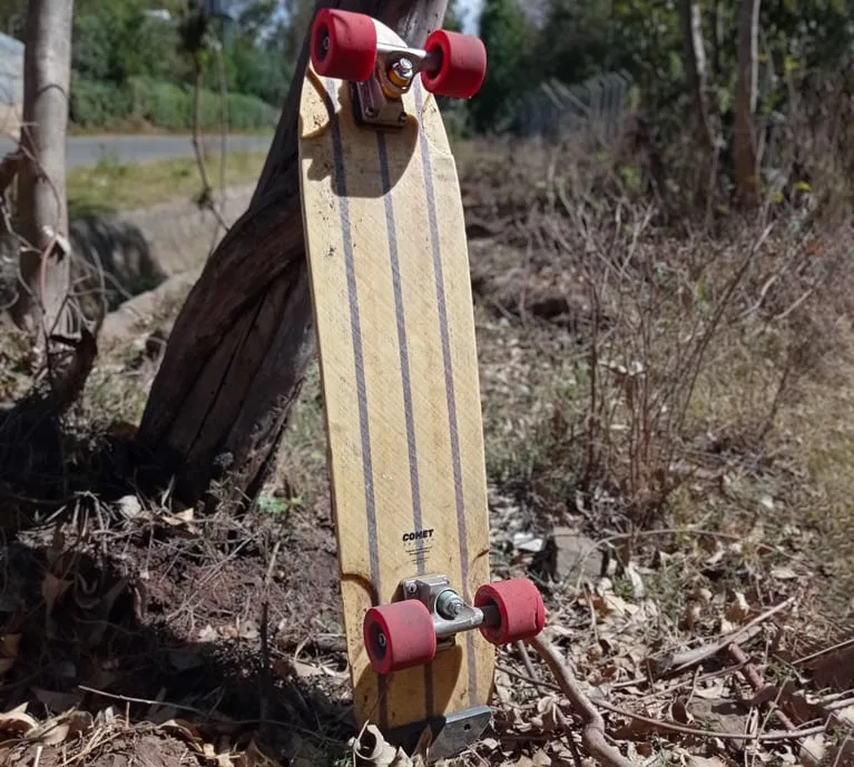 Comet Cruiser pump longboard