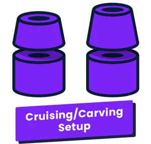 best bushing setup for cruising and carving longboards