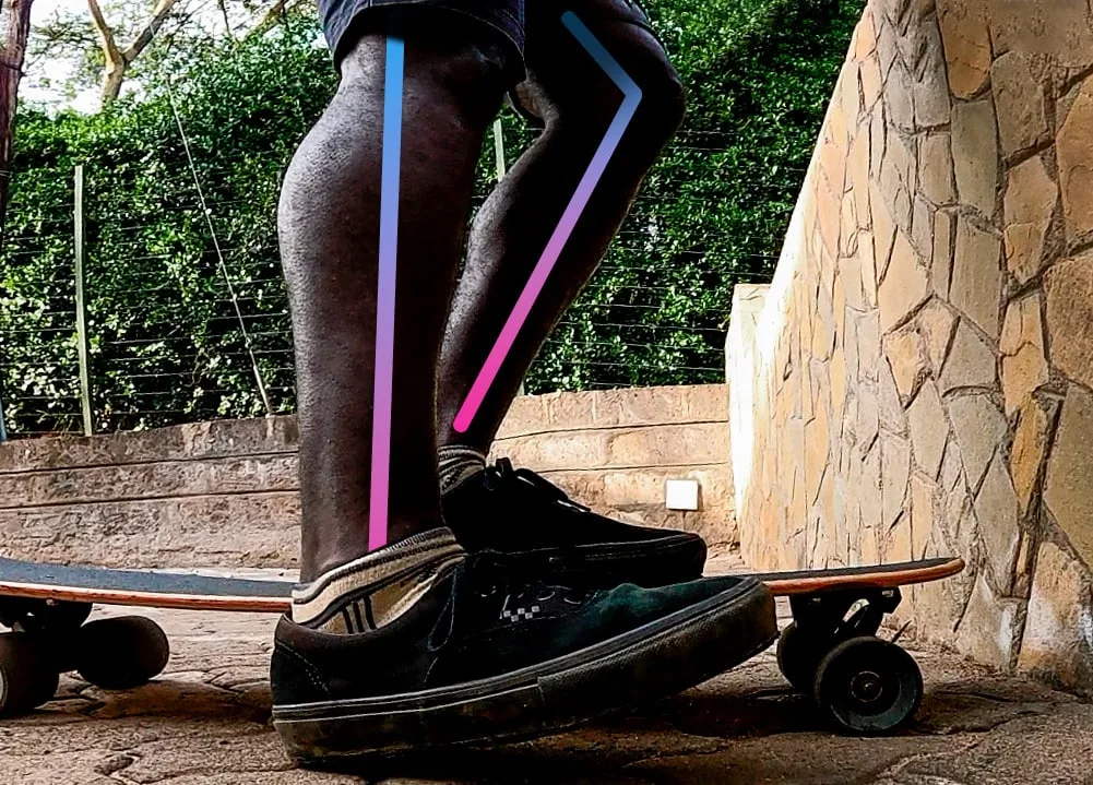 How to foot brake on a longboard step 3