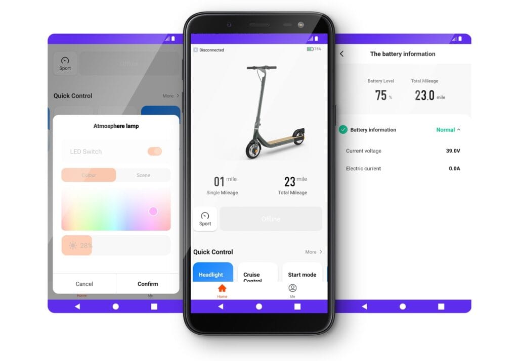 Atomi Alpha smartphone app showcase