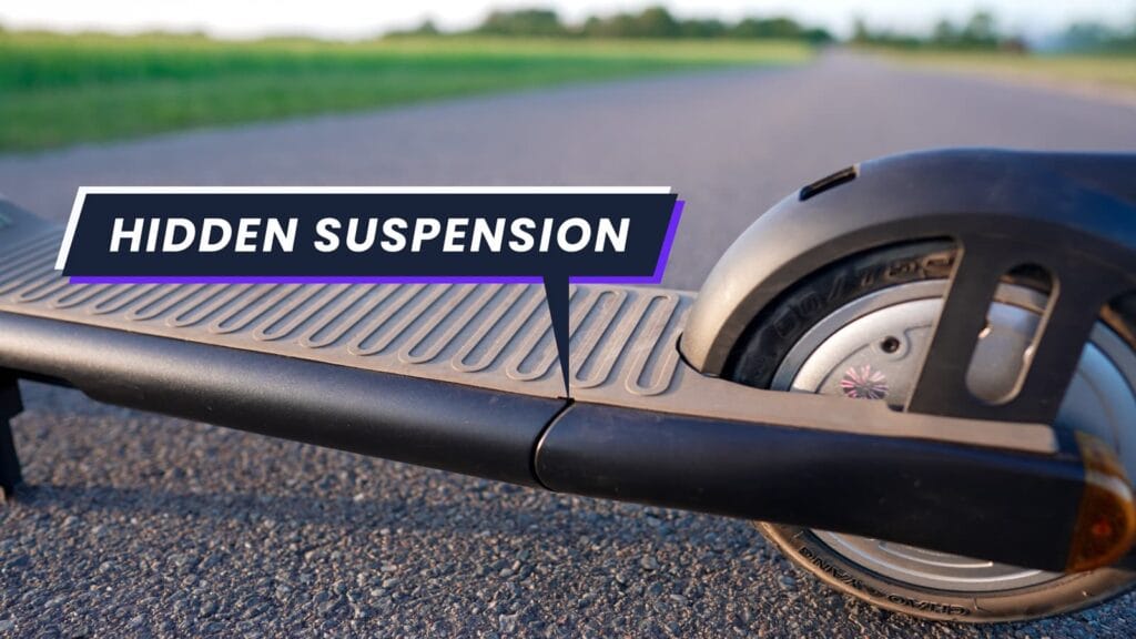 Rear suspension on Atomi Alpha