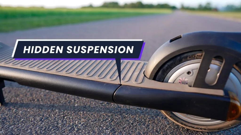 Rear suspension on Atomi Alpha