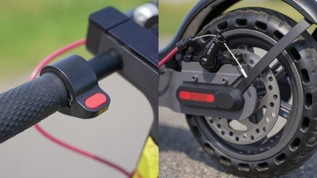 Braking systems on Hiboy S2