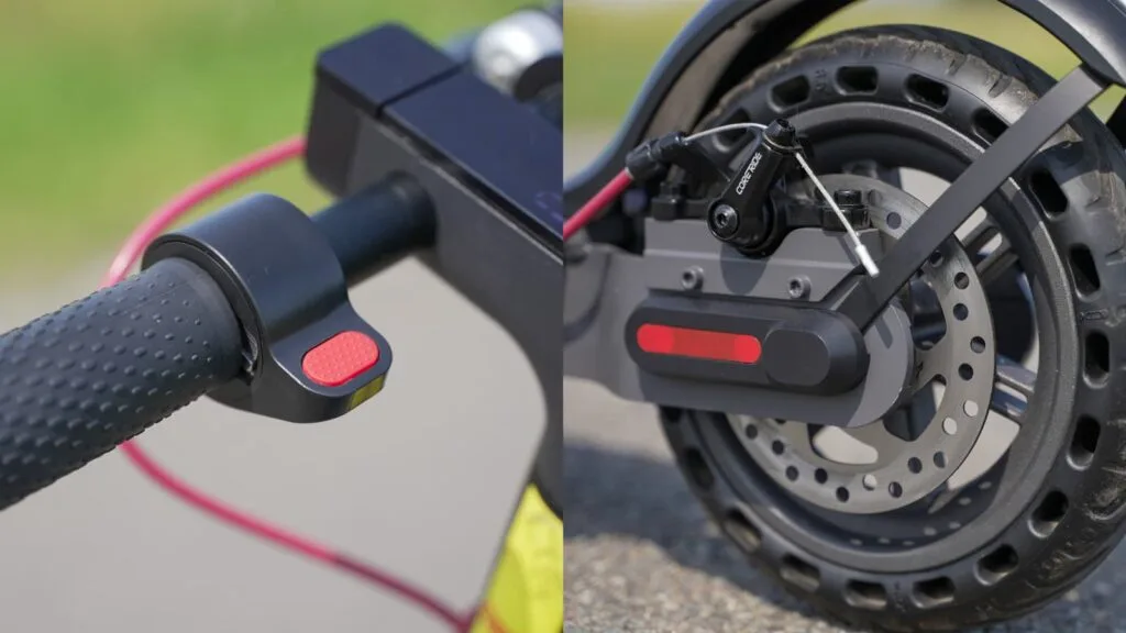 Braking systems on Hiboy S2