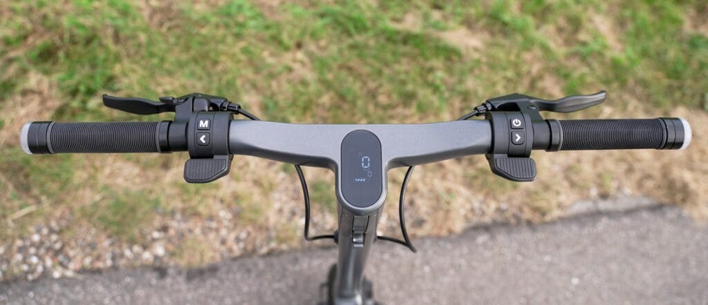 Closeup of the cockpit on the Apollo City Pro
