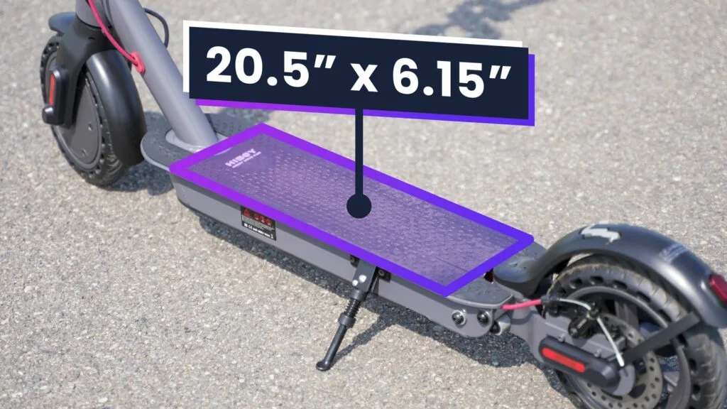 Hiboy S2 deck dimensions
