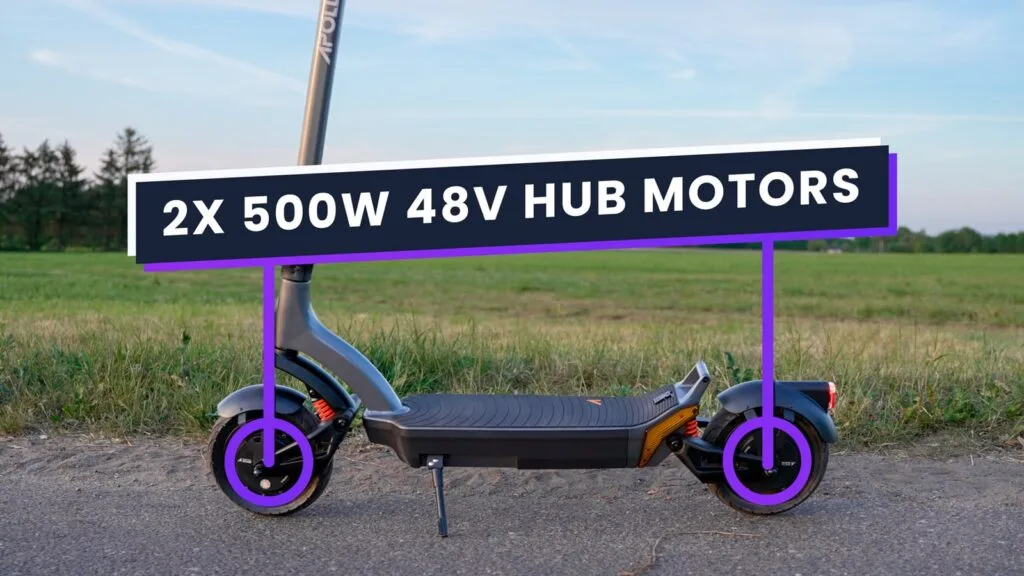 Hub motors on Apollo City Pro 2023