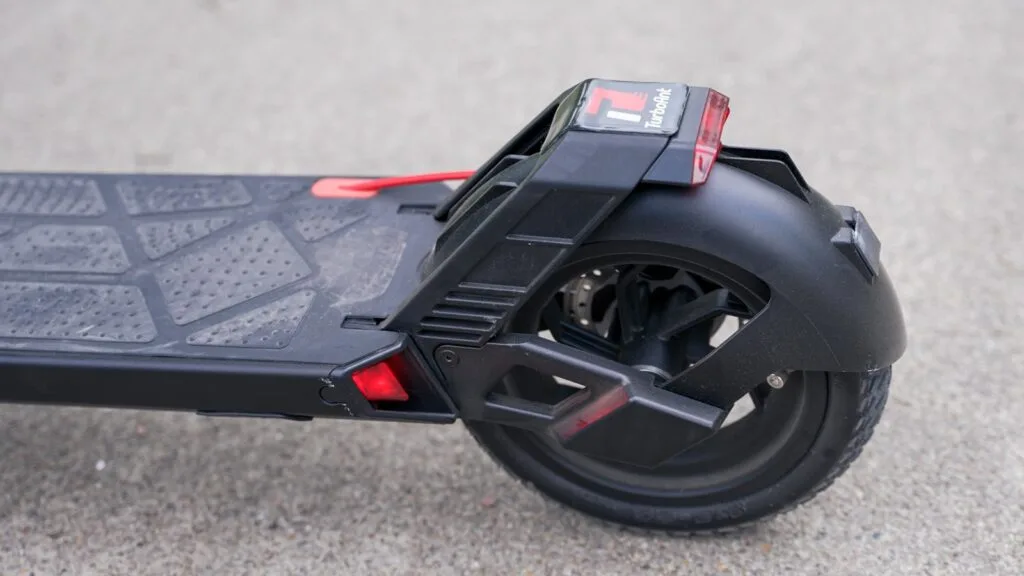 Rear fender on the Turboant V8