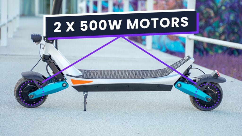 Dual motors on Varla Pegasus