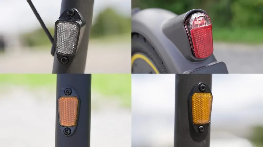 Reflectors of Segway Ninebot Max