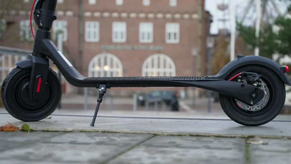 low angle picture of the turboant x7 max showcasing its high ground clearance