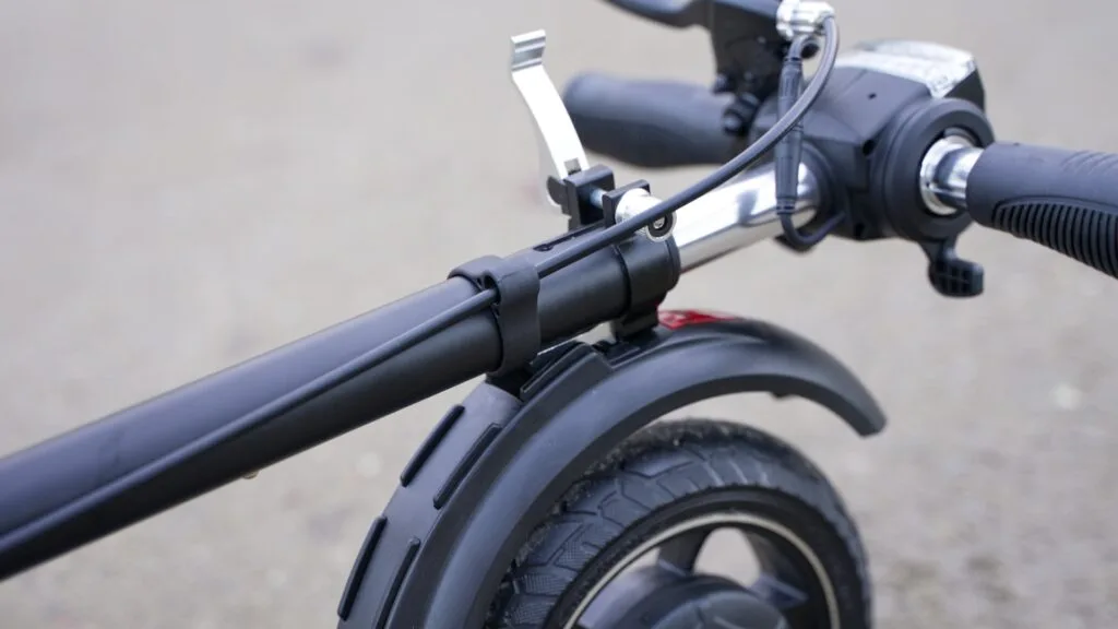 Closeup of the Fluid Mosquito in a folded position