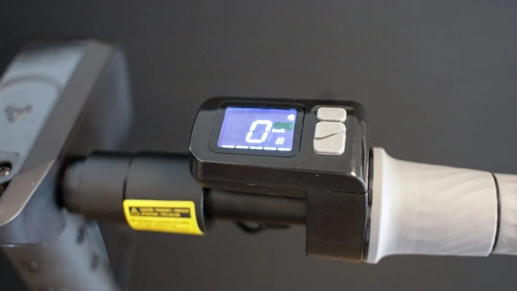 NIU KQi 100F display