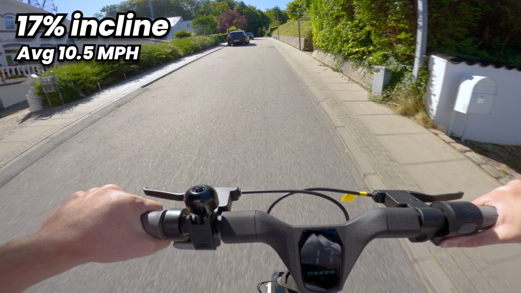 Navee ST3 Pro hill climb test