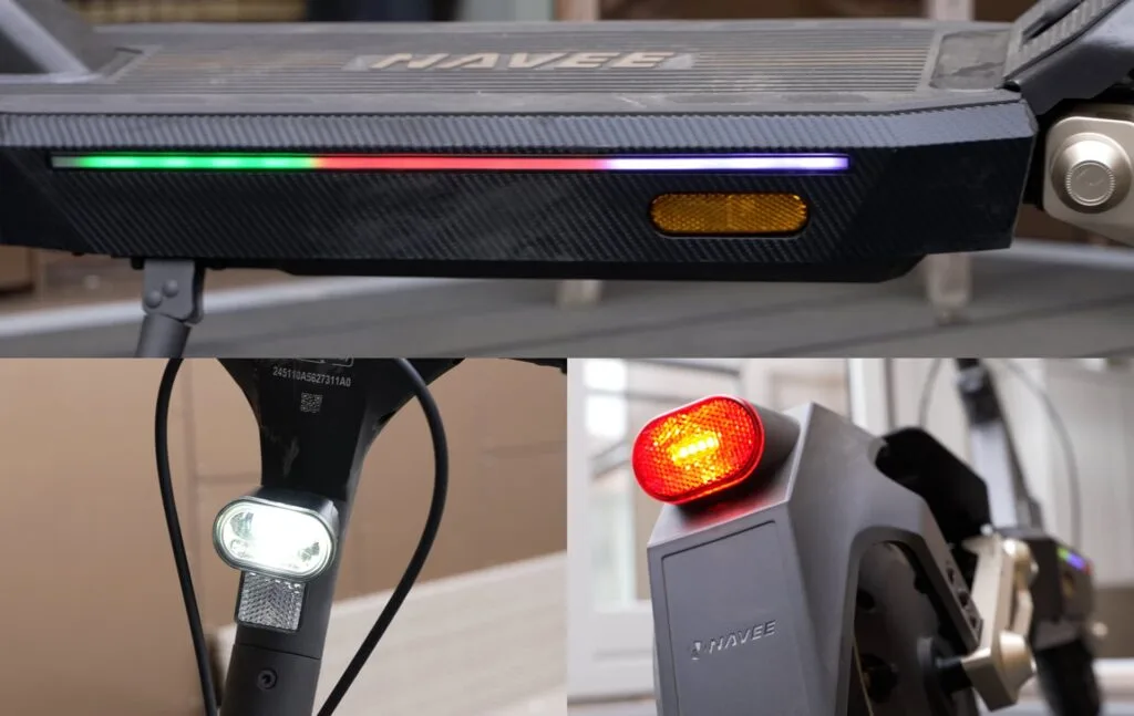 visiblity setup on Navee ST3 Pro