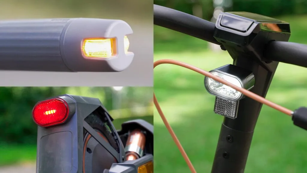 Navee GT3 Pro lights