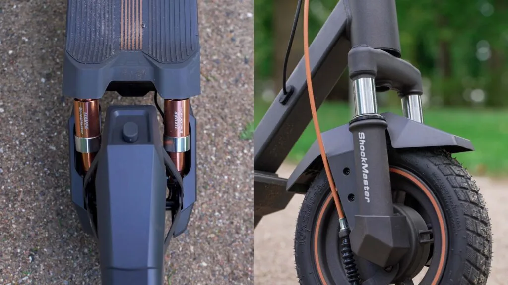 Navee GT3 Pro suspension