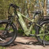 Lacros Thunder ebike on forest trail