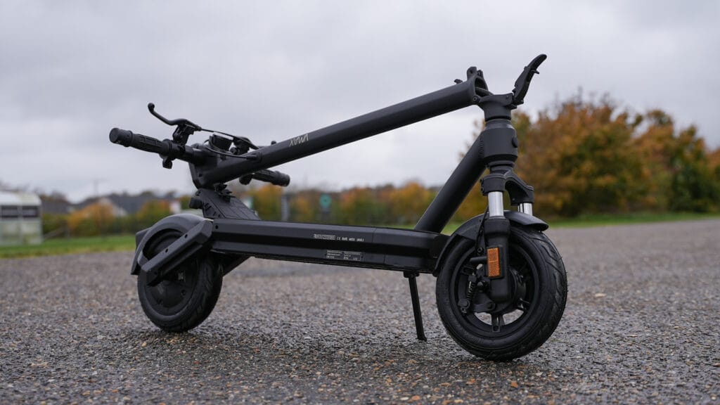 VMAX VX2 Lite folded, side view
