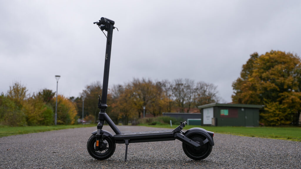 VMAX VX2 Lite electric scooter full side profile on a paved path